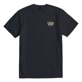 DARK SEAS EASY GOING  T-SHIRT VINTAGE BLACK