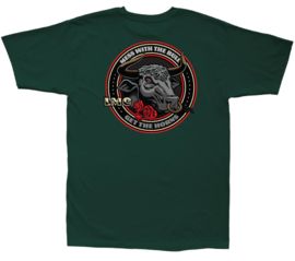 DARK SEAS MATADOR  T SHIRT FOREST GREEN