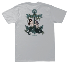 DARK SEAS TEMPTRESS  T SHIRT SILVER