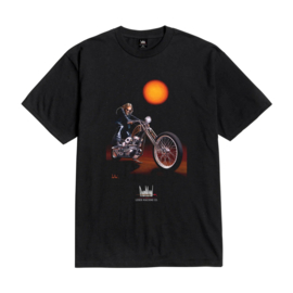 LOSER MACHINE X DAVID MANN KICK START T-SHIRT BLACK