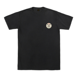 DARK SEAS FIREFLY PIGMENT TEE BLACK