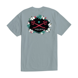 DARK SEAS BLOOM T-SHIRT LIGHT BLUE