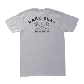 DARK SEAS HEADMASTER T-SHIRT HEATHER GREY