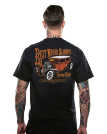 LUCKY 13 RUST NEVER SLEEPS  T-SHIRT