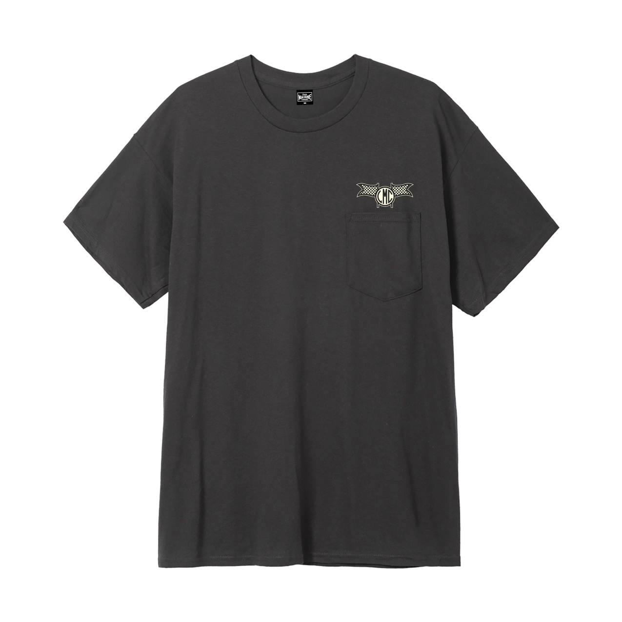 LOSER MACHINE SPEEDWAY POCKET T-SHIRT BLACK