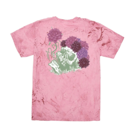 DARK SEAS DEAD & GONE TIE DYE T-SHIRT CLAY