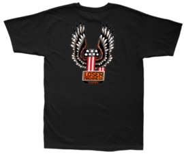 LOSER MACHINE FREE HAND T SHIRT BLACK