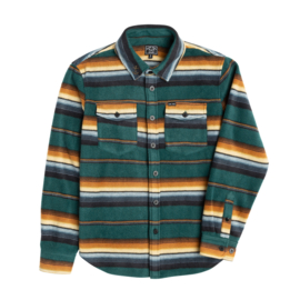 DARK SEAS ZULU FLEECE SHIRT GREEN