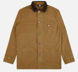 DICKIES DUCK CANVAS SUMMER JACKET BROWN