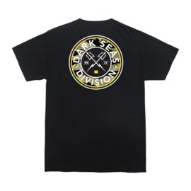 DARK SEAS TONKIN WICKING  T SHIRT BLACK