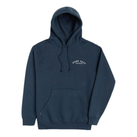 DARK SEAS HEADMASTER HEAVYWEIGHT FLEECE HOODIE NAVY