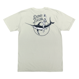 DARK SEAS SALTY RODEO T-SHIRT ANTIQUE WHITE