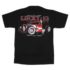 LUCKY 13 ADRIAN T SHIRT BLACK