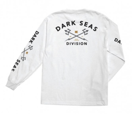 DARK SEAS HEADMASTER  L/S T-SHIRT WHITE