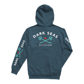 DARK SEAS HEADMASTER HOODY FLEECE SLATE