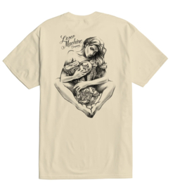 LOSER MACHINE TWO LOVES T-SHIRT CREAM