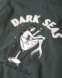 DARK SEAS BURKHART HEAVYWEIGHT CUSTOM FLEECE  GREEN