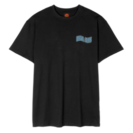 SANTA CRUZ TIKI HAND STRIP T-SHIRT BLACK