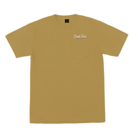 DARK SEAS ON THE ROCKS T-SHIRT MUSTARD