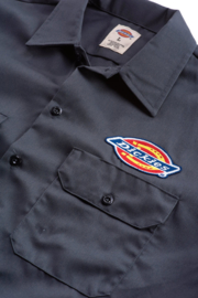 DICKIES CLINTONDALE WORK SHIRT CHARCOAL