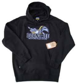 LOSER MACHINE GLORY BORN FREE HOODED FLEECE BLACK