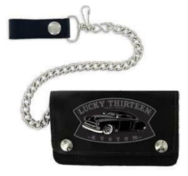 LUCKY 13  WALLET GREY GHOST