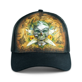 ​RIETVELD SURF SKULL TRUCKER CAP