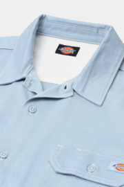 DICKIES WOLVERTON SHIRT FOG BLUE