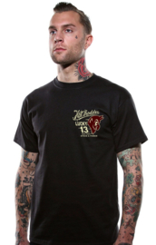 LUCKY 13  RED IN THE FACE T SHIRT