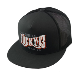 LUCKY 13  HAT CAP OLD TOWNE TRUCKER