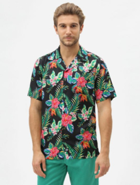 DICKIES SHILOH  BLACK SHIRT FLORAL