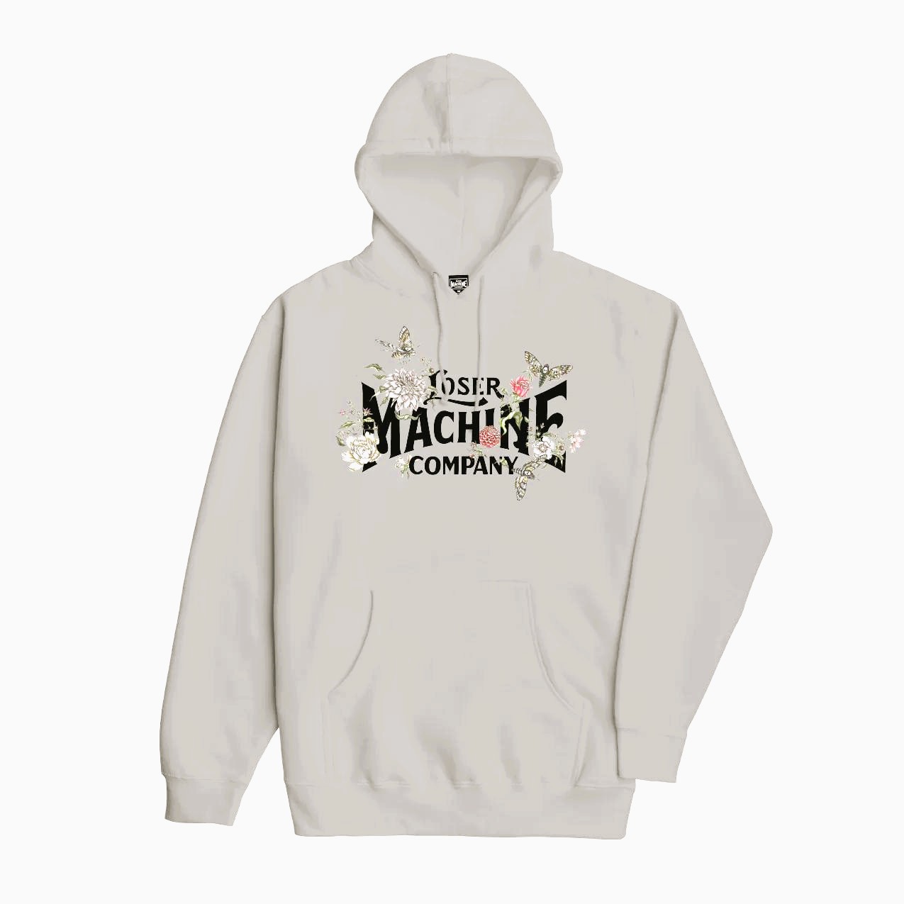 LOSER MACHINE DEATH MOTH HOODIE SMOKE
