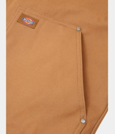 DICKIES DUCK CANVAS VEST BROWN