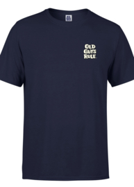 OLD GUYS RULE  'PARKING LOT III'  T-SHIRT  NAVY