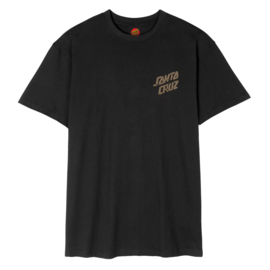 SANTA CRUZ SCREAMING GRIZZLY T-SHIRT BLACK