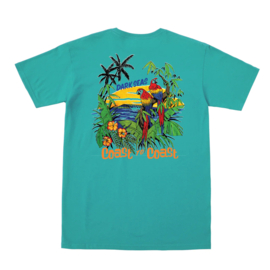 DARK SEAS BIRDLAND  T-SHIRT CELADON