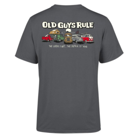 OLD GUYS RULE 'PARKING LOT III' T-SHIRT CHARCOAL