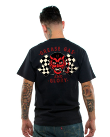 LUCKY 13 GREASY DEVIL T-SHIRT | T-SHIRTS | WORKING CLASS REBEL