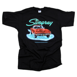 VINTAGE CHEVROLET CHEVY STINGRAY BLACK T SHIRT