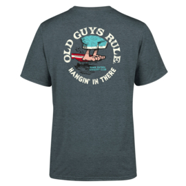 OLD GUYS RULE  D.P.L.C  T-SHIRT DARK HEATHER