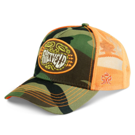 RIETVELD TIKI FACE TRUCKER CAP