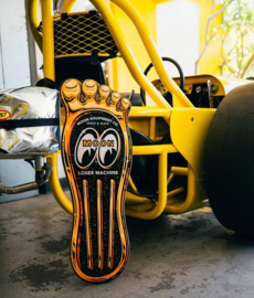 LOSER MACHINE X MOONEYES  GAS PEDAL SKATEBOARD DECK