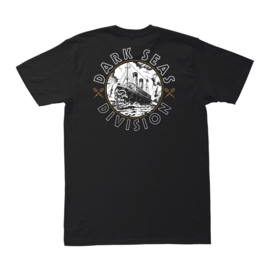 DARK SEAS TRANSCONTINENTAL  T SHIRT BLACK