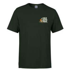 OLD GUYS RULE  'DIRTY WEEKEND ' T-SHIRT FOREST GREEN