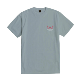 DARK SEAS BLOOM T-SHIRT LIGHT BLUE