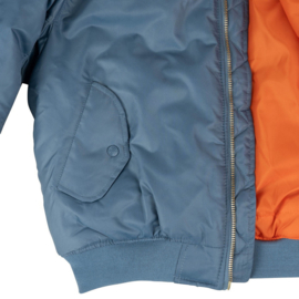 FOSTEX  MA-1 BOMBER JACK VINTAGE DENIM