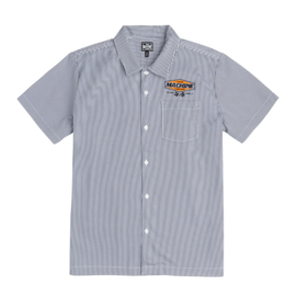 LOSER MACHINE MONTES SHIRT WHITE-INDIGO