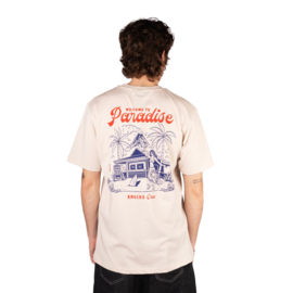 AMERICAN SOCKS WELCOME TO PARADISE  T-SHIRT BEIGE