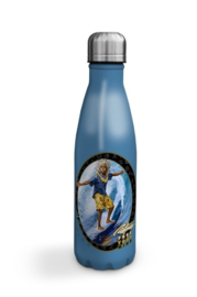 RIETVELD SURFIN AL WATERBOTTLE 500 ML BLUE