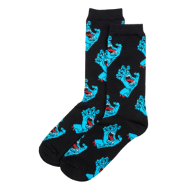 SANTA CRUZ MULTI HAND SOCK BLACK & WHITE